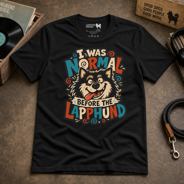 Finnish Lapphund Normal Before The Lapphund T-Shirt Finnish Lapphund t-shirt