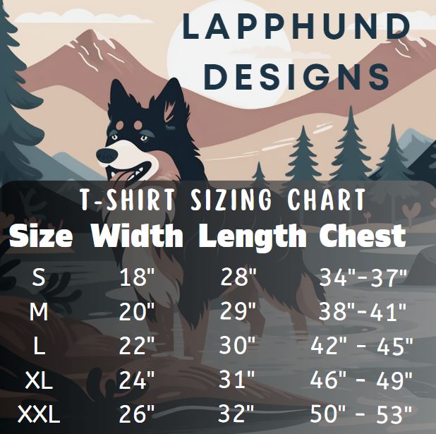 T-shirt Campfire Companion Lapphund – Design de camping confortable pour chien finlandais de Laponie