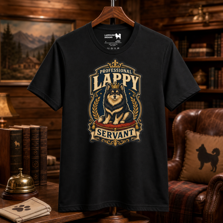 Finnish Lapphund Professional Lappy Servant T-Shirt Finnish Lapphund t-shirt