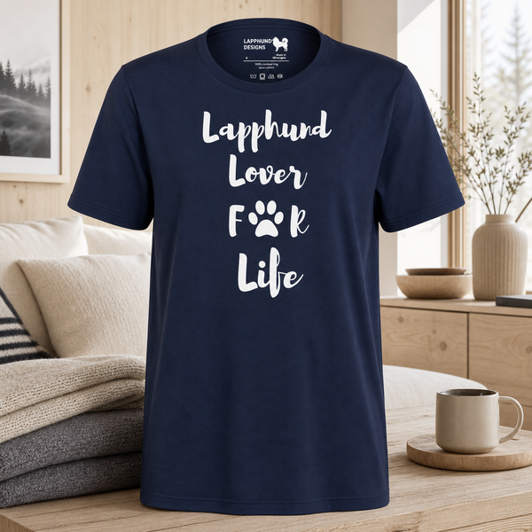 Lapphund Lover For Life T-Shirt – Celebrate Your Lifelong Love for Lapphunds Finnish Lapphund t-shirt
