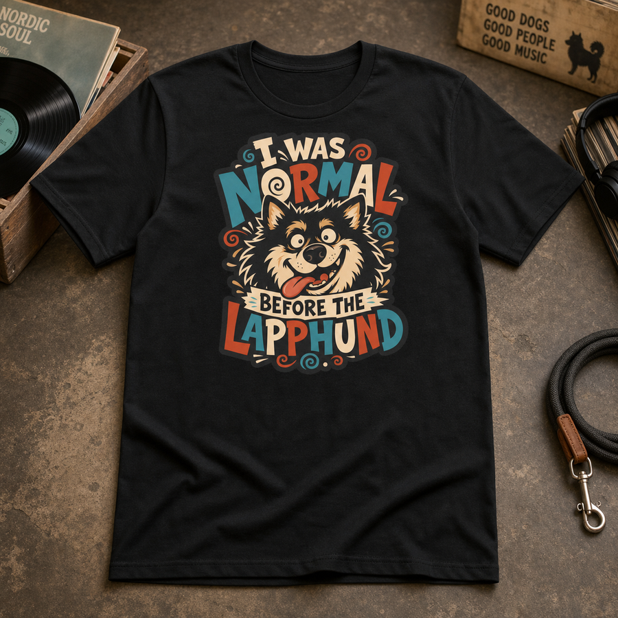 Finnish Lapphund Normal Before The Lapphund T-Shirt Finnish Lapphund t-shirt