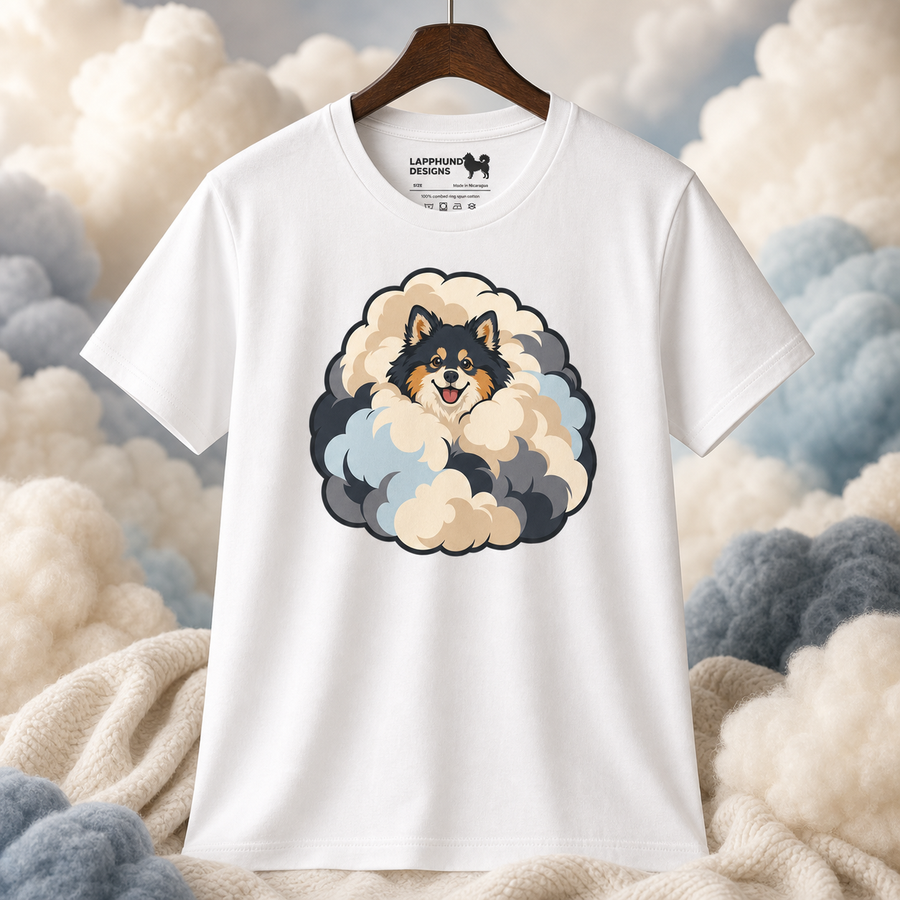 Finnish Lapphund Floof Cloud T-Shirt Finnish Lapphund t-shirt