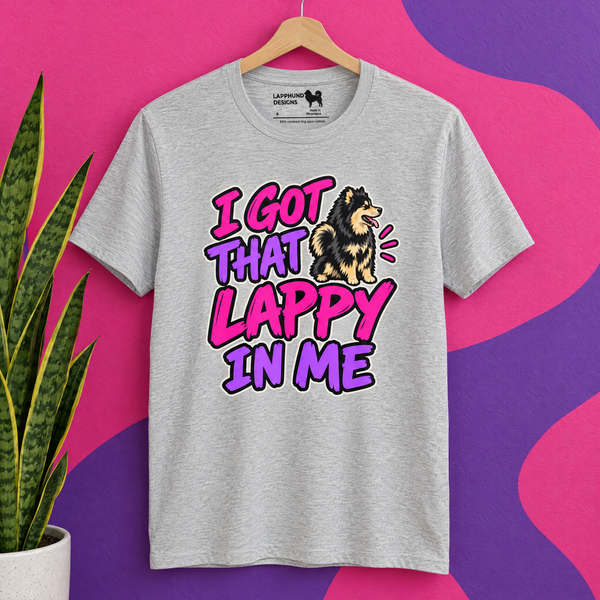 Finnish Lapphund I Got That Lappy in Me T-Shirt Finnish Lapphund t-shirt