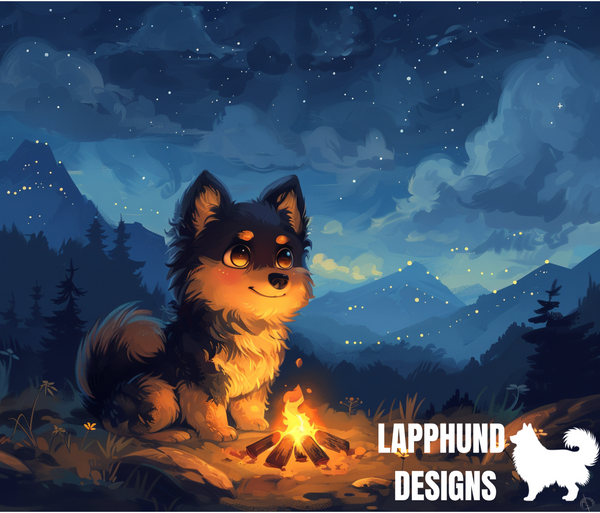 Campfire Nights Finnish Lapphund Wild Lappy Tumbler 20oz