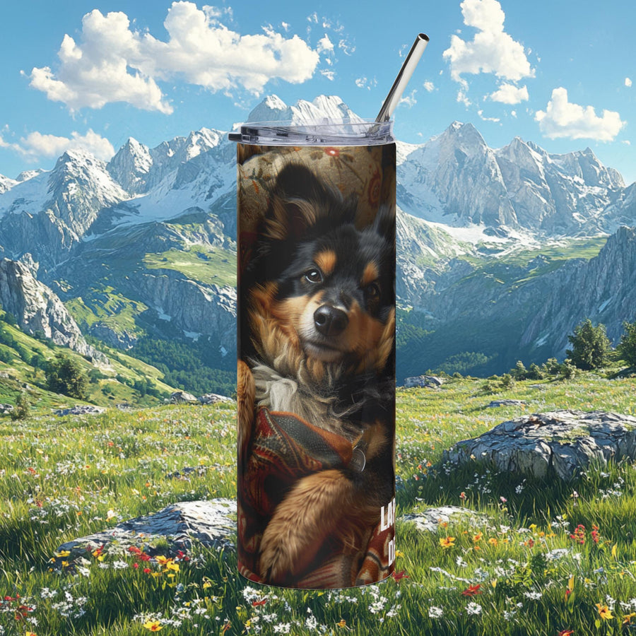 Finnish Lapphund Fireside Comfort Wild Lappy Tumbler 20oz