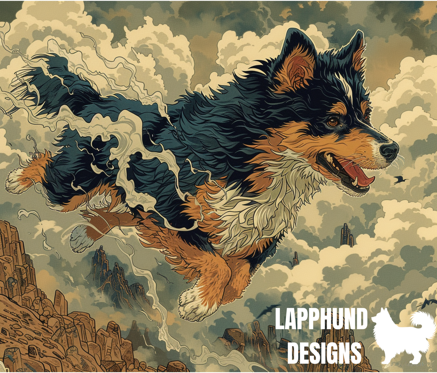 Finnish Lapphund Skybound Wild Lappy Tumbler 20oz