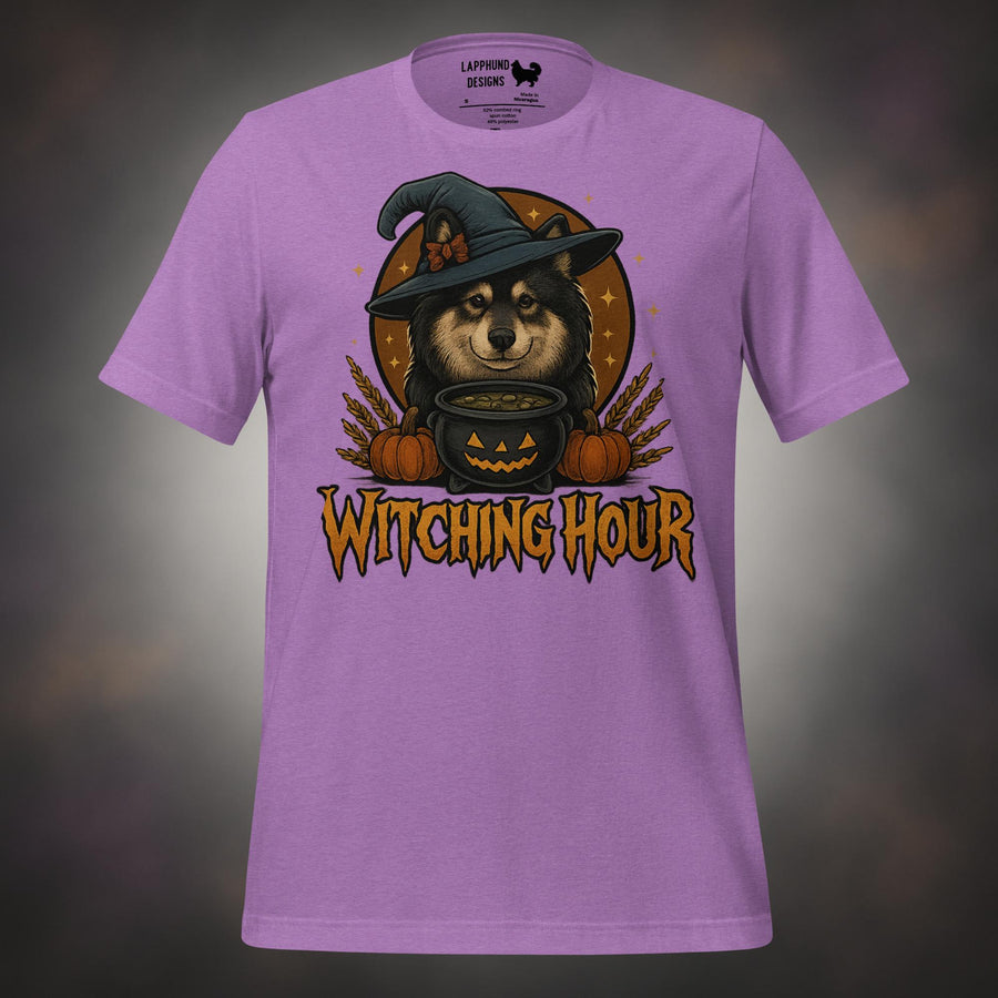 Witching Hour Finnish Lapphund Halloween T-Shirt