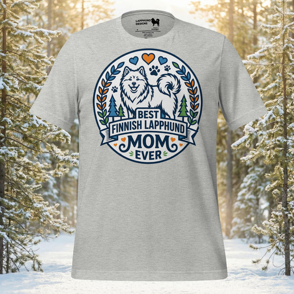 Finnish Lapphund Best Mom Ever Tee | Lapphund Designs