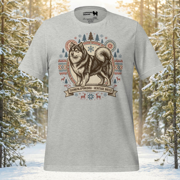 Finnish Lapphund Heritage Breed T-Shirt | Lapphund Designs