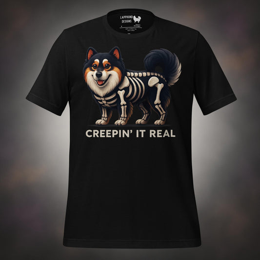 Finnish Lapphund Creepin’ It Real Halloween T-Shirt