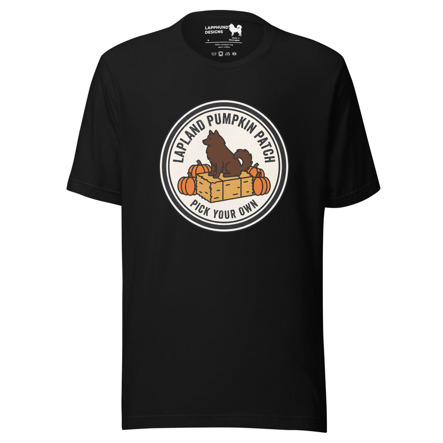 Finnish Lapphund Lapland Pumpkin Patch Halloween T-Shirt