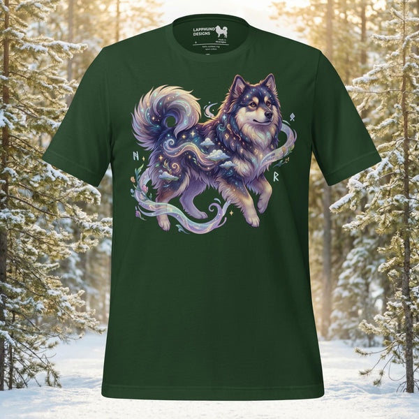 Finnish Lapphund Northern Spirit Lappy Style Tee | Lapphund Designs