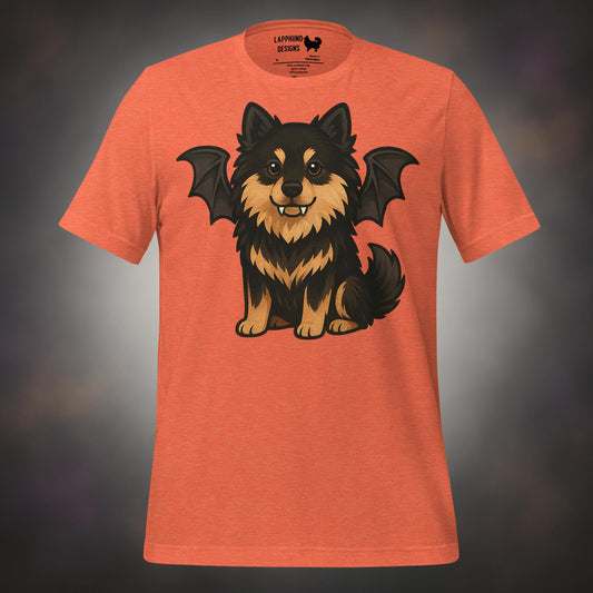 Finnish Lapphund Bat Pup Halloween T-Shirt