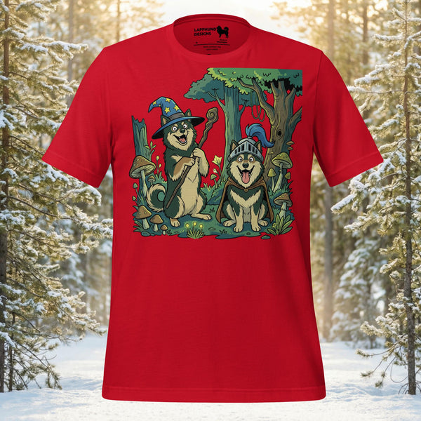 Finnish Lapphund Forest Friends Lappy Style Tee | Lapphund Designs