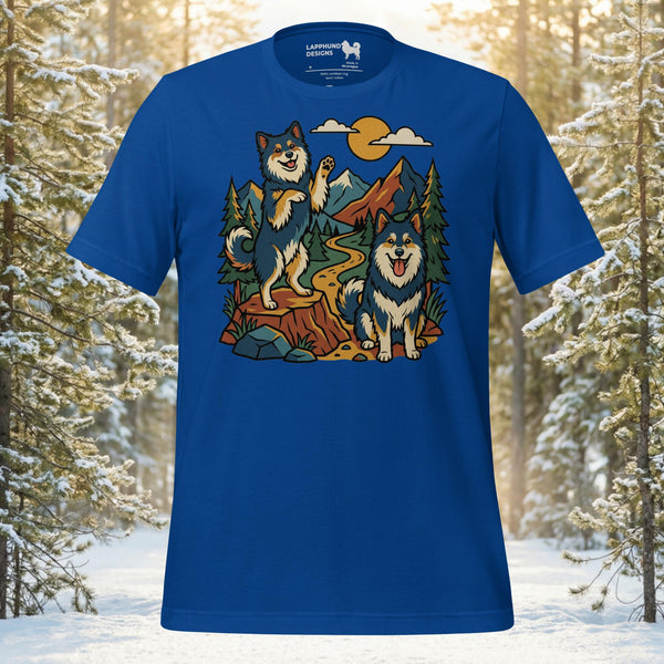 Finnish Lapphund Alpine Companions Lappy Style Tee | Lapphund Designs