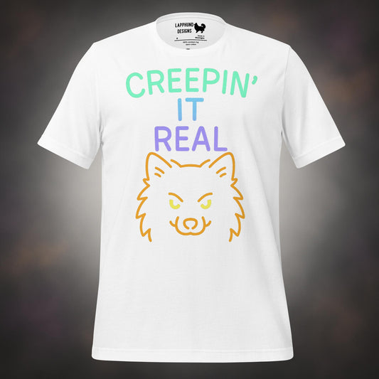 Finnish Lapphund Creepin’ It Real Halloween T-Shirt