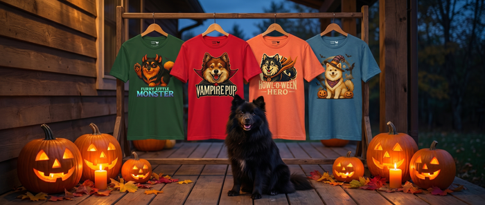 Finnish Lapphund Halloween T-Shirts