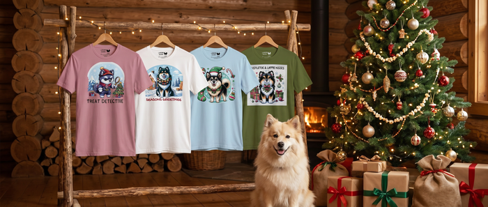 Finnish Lapphund Christmas T-Shirts