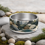 River Rock Trail Finnish Lapphund 32oz dog bowl