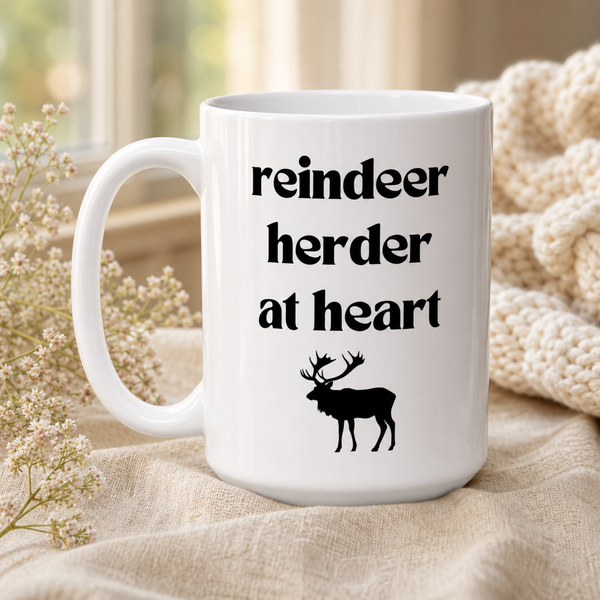 Finnish Lapphund Mug Reindeer Herder Nordic Dog Gift Finnish Lapphund ceramic mug