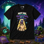 Finnish Lapphund Aliens Took The Treats T-Shirt Finnish Lapphund t-shirt