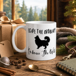 Finnish Lapphund Mug Escape Ordinary Embrace Wild Nordic Gift Finnish Lapphund mug as a gift