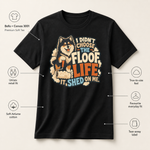 Bella+Canvas 3001 size and fit guide for the Finnish Lapphund Floof Life T-Shirt Finnish Lapphund t-shirt