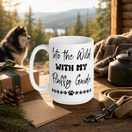 Finnish Lapphund Mug Into Wild Fluffy Guide Pet Fan Gift Finnish Lapphund mug as a gift