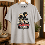 Finnish Lapphund Lappy Tail 3% Charged T-Shirt Finnish Lapphund t-shirt