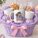 Finnish Lapphund Ghoulfriends Halloween Mug Finnish Lapphund mug in a Halloween gift basket