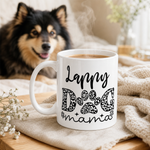Finnish Lapphund Mug Lappy Mama Paw Nordic Dog Gift Finnish Lapphund mug in use