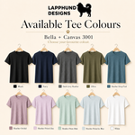 Bella+Canvas 3001 colour options for the I'm Only Talking to My Dog Today Finnish Lapphund T-Shirt Finnish Lapphund t-shirt