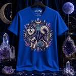 Finnish Lapphund Celestial Moon & Crystal Magic T-Shirt Finnish Lapphund t-shirt