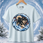 Finnish Lapphund Snow Dash T-Shirt Finnish Lapphund t-shirt