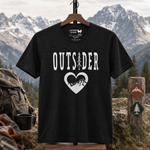 Outsider Finnish Lapphund T-Shirt - Bold Nature & Adventure Finnish Lapphund t-shirt