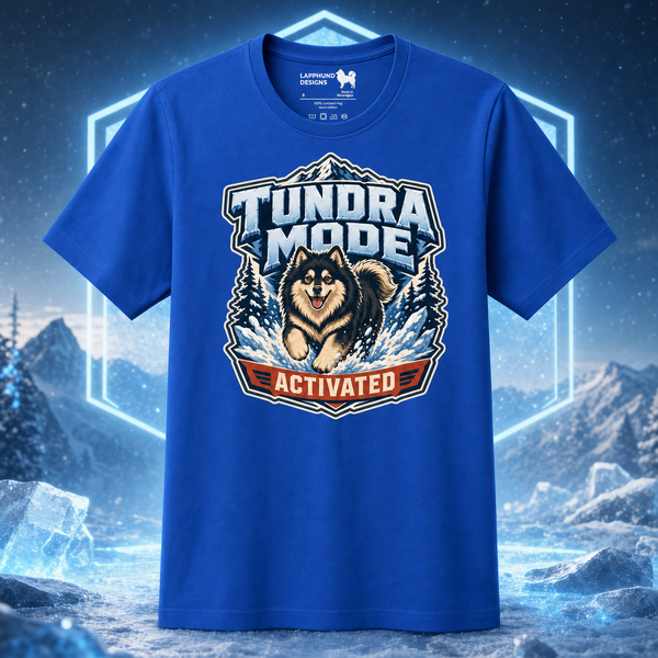 Finnish Lapphund Tundra Mode T-Shirt Finnish Lapphund t-shirt