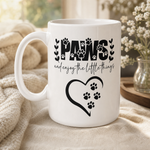 Finnish Lapphund Mug Paws Enjoy Little Things Nordic Gift Finnish Lapphund ceramic mug