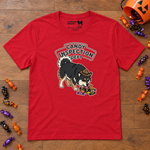 Finnish Lapphund Candy Inspection Dept Halloween T-Shirt Finnish Lapphund t-shirt