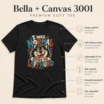 Bella+Canvas 3001 size and fit guide for the Finnish Lapphund Normal Before The Lapphund T-Shirt Finnish Lapphund t-shirt