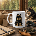 Finnish Lapphund Mug Snow Goggles Adventure Nordic Dog Gift Finnish Lapphund mug as a gift