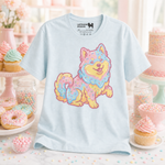 Finnish Lapphund Pastel Sprinkles Sweet Treat Graphic T-Shirt Finnish Lapphund t-shirt