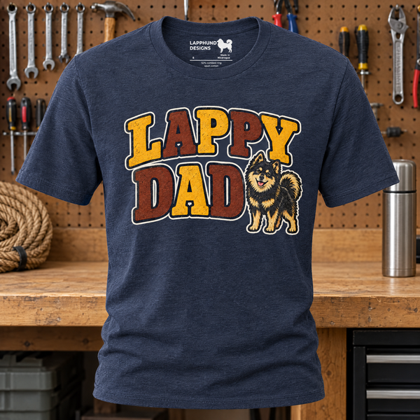 Finnish Lapphund Lappy Dad T-Shirt Finnish Lapphund t-shirt