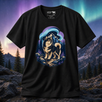 Finnish Lapphund Aurora Trail T-Shirt Finnish Lapphund t-shirt