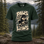 Finnish Lapphund Paws Before Laws T-Shirt Finnish Lapphund t-shirt