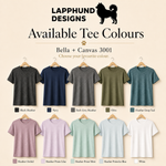 Bella+Canvas 3001 colour options for the Mountains, Trees, and Lappies Please T-Shirt – Perfect for Lapphund Lovers & Nature Enthusiasts Finnish Lapphund t-shirt