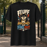 Finnish Lapphund Fluff Around And Find Out T-Shirt Finnish Lapphund t-shirt