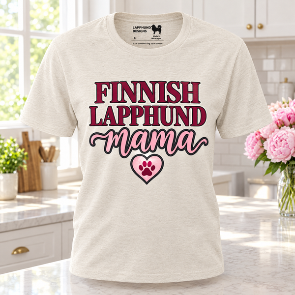 Finnish Lapphund Mama T-Shirt Finnish Lapphund t-shirt
