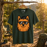 Finnish Lapphund Cool Shades Outdoor Adventure Graphic T-Shirt Finnish Lapphund t-shirt