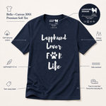 Bella+Canvas 3001 size and fit guide for the Lapphund Lover For Life T-Shirt – Celebrate Your Lifelong Love for Lapphunds Finnish Lapphund t-shirt