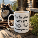 Finnish Lapphund Mug Into Wild Fluffy Guide Pet Fan Gift Finnish Lapphund mug in use